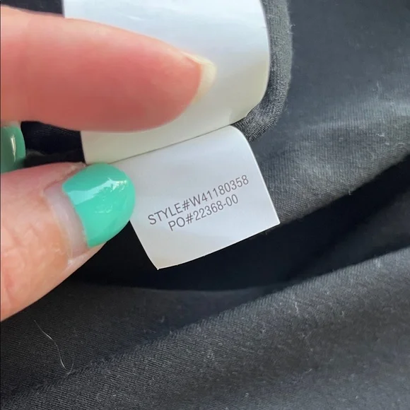 Like new Prana Black dress with built-in bra - Picture 12 of 14